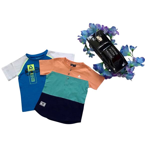 Reebok and LRG NWOT Short Sleeves Tops Bundle Boys 18M - Picture 1 of 12